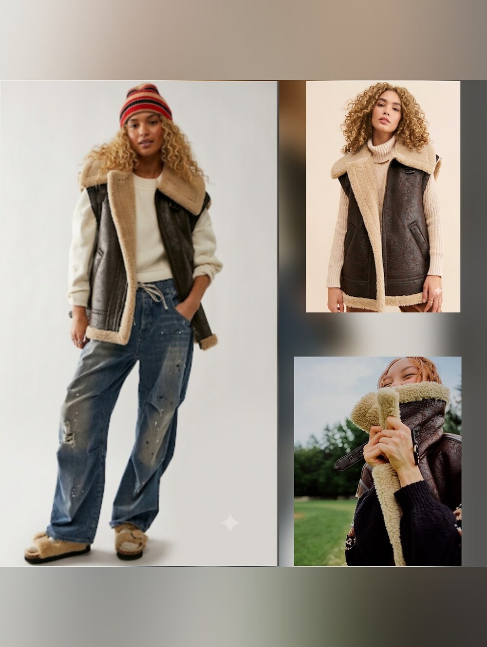 Free PEOPLE Bad Habits Cozy Waistcoat